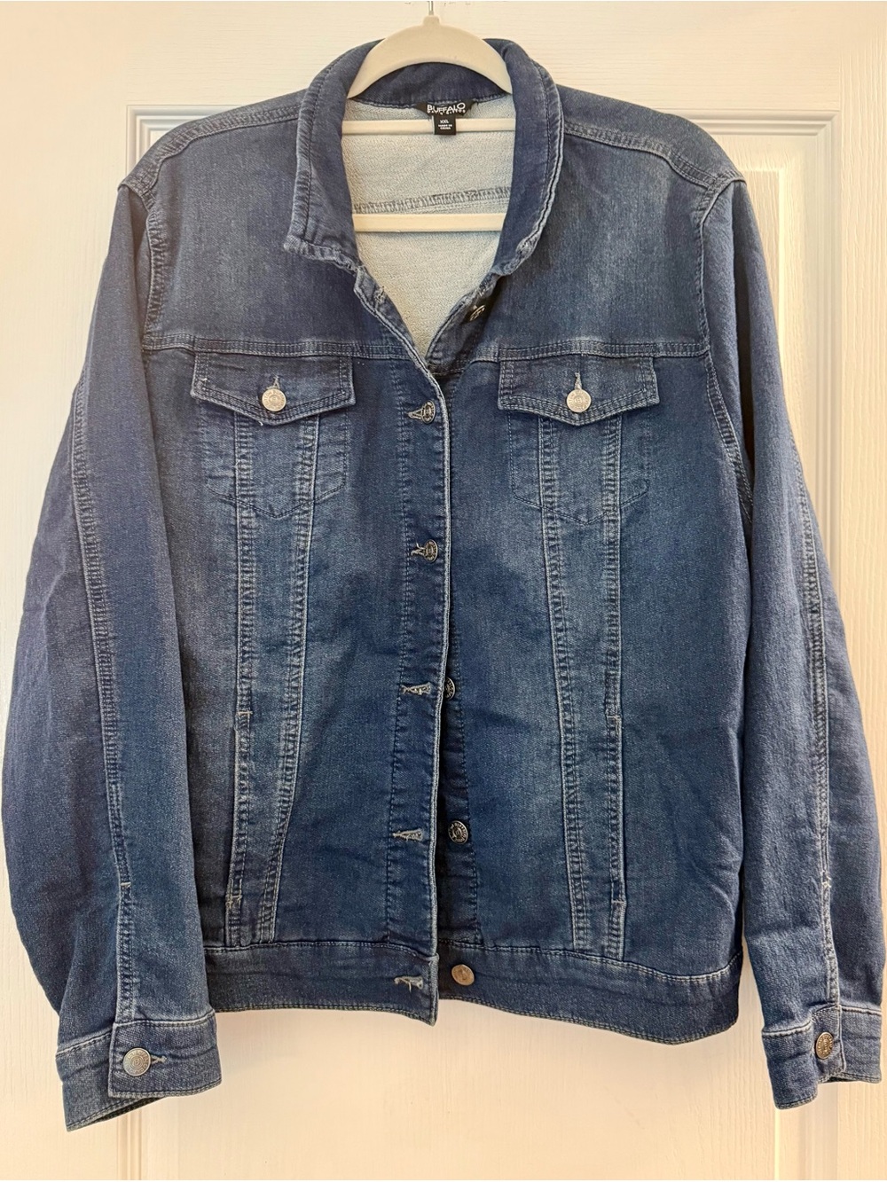 Buffalo David Bitton Men's Dark Blue Jean Jacket